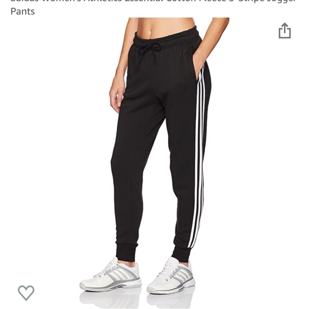 Adidas Women’s 3 Stripe Jogger